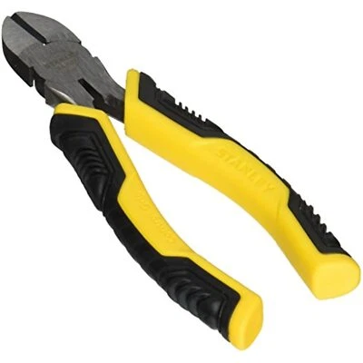 Stanley 84-027 6-Inch Bi-Material Diagonal Pliers - Image 1 of 2