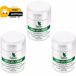 Urea 40% Foot Cream 4 oz - Best Callus Remover - Moisturizes & Thick, - Picture 1 of 26