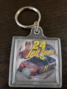 Jeff Gordon #24 key chain plastic Nascar - Picture 1 of 3