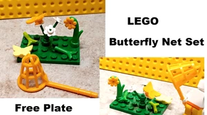 LEGO Butterfly Net Big Butterflies Plants Flowers Explorer Bug Scientist Jungle - Picture 1 of 1