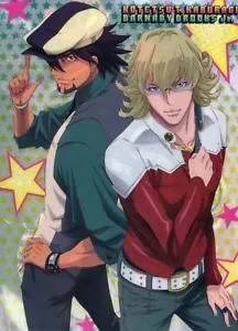 Carpeta de archivos transparente promoción Tiger & Bunny anime Kaburagi T Kotetsu Barnaby Brooks Jr - Imagen 1 de 2