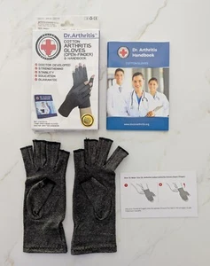 Dr. Arthritis offene Finger Arthritis Handschuhe & Handbuch, Größe: Small #702 - Bild 1 von 12
