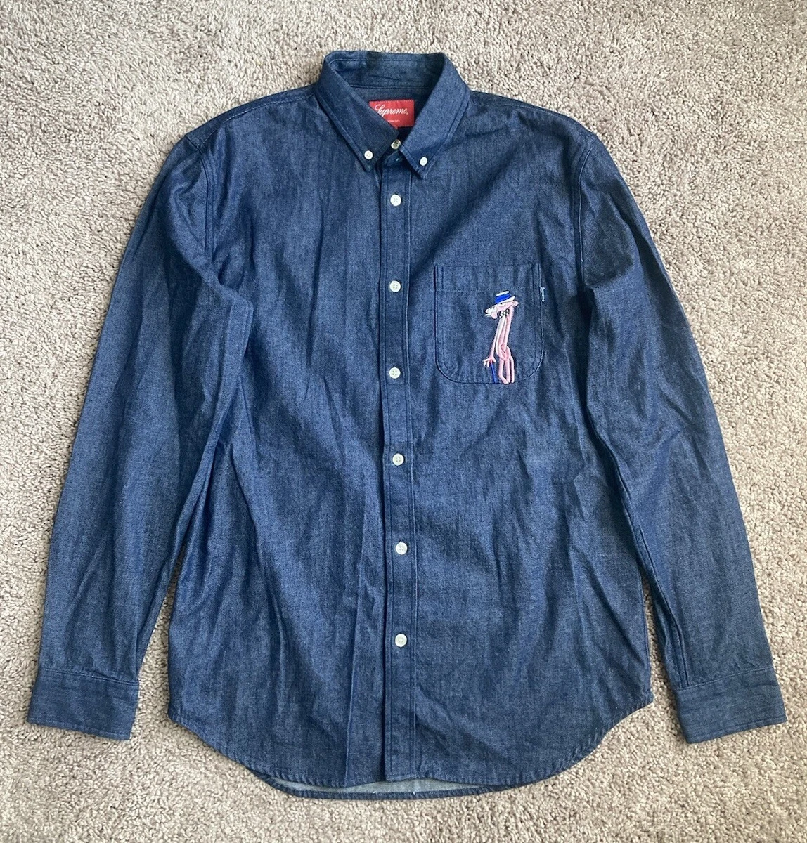 Supreme Long Sleeve Blue Shirts for Men for sale | eBay