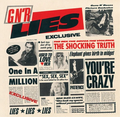 Guns N' Roses G N' R Lies (CD) Album - Image 1 of 2