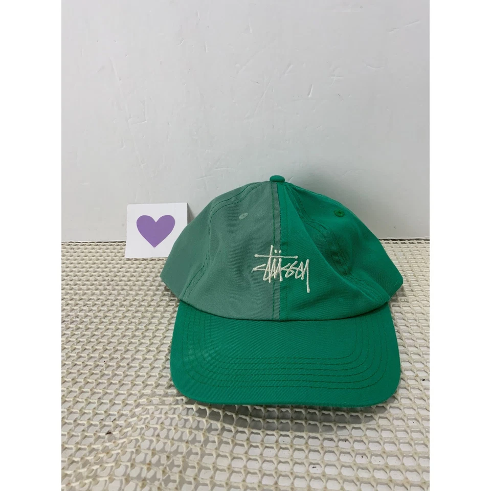 Gorra Stussy Doble Tono Verde Hombre Sombrero 232215 Foto 1 de 4