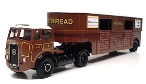 Corgi 1/50 Scale 27701 - Seddon Atkinson Horse Transporter (Whitbread) Brown - Picture 1 of 6