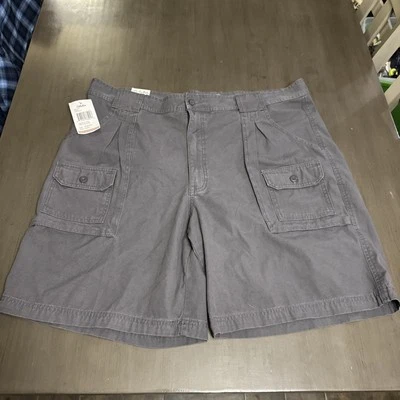 NWT Cabela's 7 Pocket Hiker Shorts Size 42 Gray Cargo New Men’s - Imagem 1 de 4