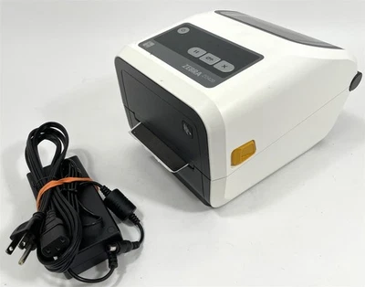 Zebra ZD420 Thermal Label Printer ZD42H43-C01W01EZ w/ AC - Image 1 of 4
