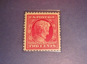1909 US Scott #369 Lincoln Memorial Issue. Mint Preserved CV $150. - Picture 1 of 3