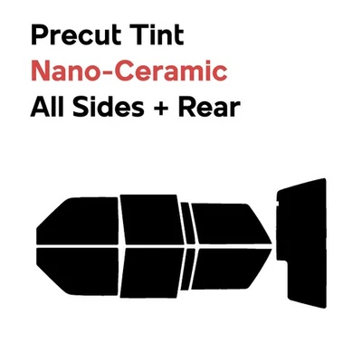 Película de ventana precortada nano tinte cerámico para Chevrolet S-10 Blazer 1991-1994 4 puertas Foto 1 de 4