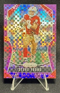 2019 Panini Prizm Purple Power Prizm #'d /49 Steve Young #248 HOF SF 49ers - Bild 1 von 3