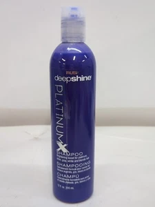 Rusk Deepshine PlatinumX Shampoo Toning Blonde Hair 8.5 fl oz/25 ml (50311) - Picture 1 of 7