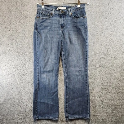 Женские джинсы Levi's 529 Curvy Boot Cut размер 8 (подходит 29x29) средняя стирка повседневные - Изображение 1 из 4