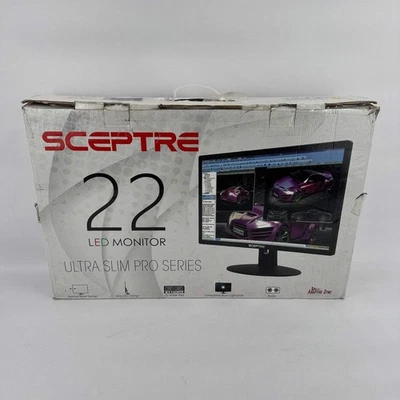 Novo Monitor LED E225W-19203RT Sceptre Ultra Slim Pro Series 75 Hz 22" - Imagem 1 de 4