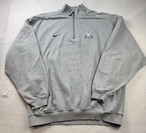Nike Butler University Quarter Zip Sweatshirt Men’s XXL Gray Embroidered  - Picture 1 of 10