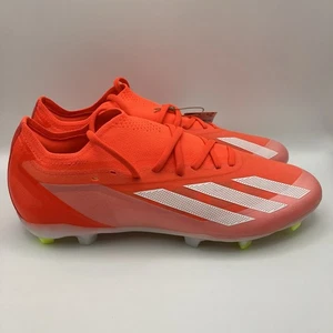 Adidas Men’s Size 11 X Crazyfast Pro FG 'Solar Red' IG0600 Soccer Cleats - Picture 1 of 8