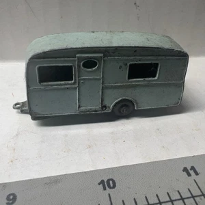 Lesney No 23a Berkeley Cavalier Wohnwagen grau Reifen - guter Zustand - Bild 1 von 6