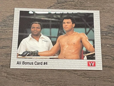 1991 All World Boxing Muhammad Ali Bonus Card #4  #44   (D) - Image 1 of 2