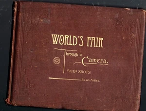 1893 CHICAGO WORLD'S FAIR ILLUSTRATED FINE PRINTS FIRST EDITION GIFT IDEA - Picture 1 of 2