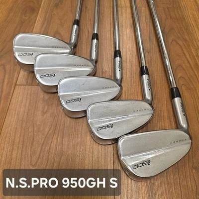 PING Iron Set [Lefty] i500 FLEX-S 5pcs No. 6 ~ W used - Image 1 of 4