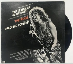 Bette Midler Signed Autographed "The Rose" Record Album - Picture 1 of 1