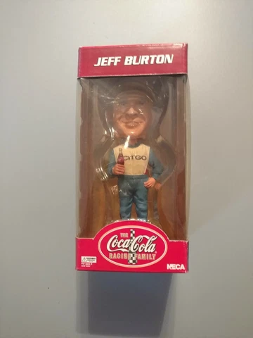 NECA The Coca-Cola Racing Family Bobblehead 4.5" - Jeff Burton Cover