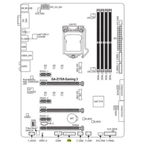 Módulo de seguridad SPI 12 pines/LPC 12/14/20 pines para plataforma GIGABYTE GC-TPM20 - Imagen 1 de 9