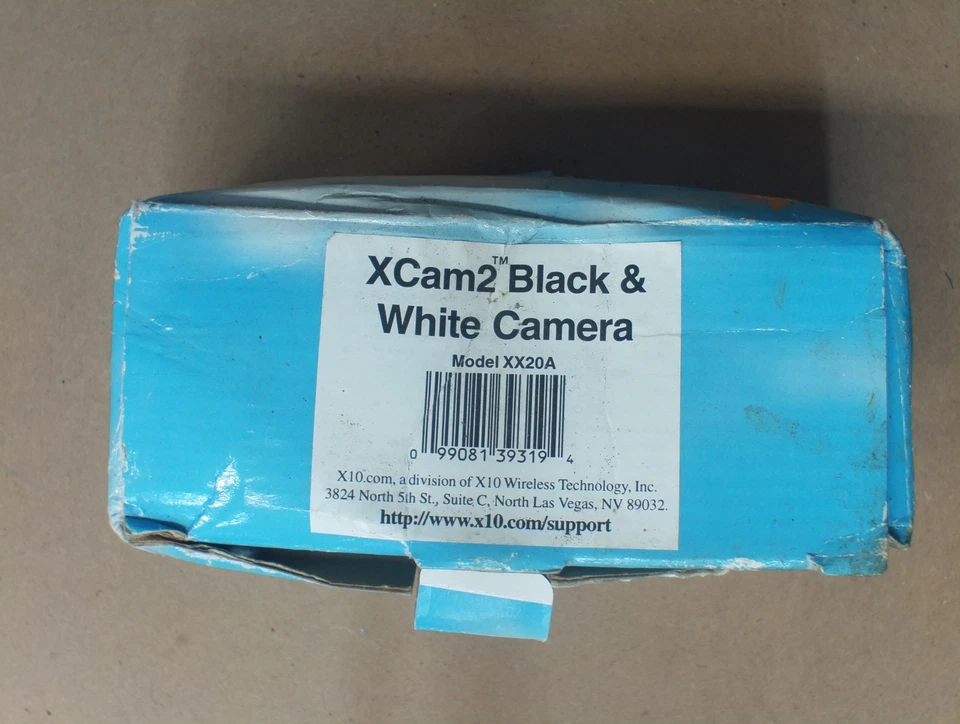 X10 Xcam2 Black and White Camera