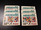 Panini ** WM 1986 Mexiko Mexico WC 86 ** 6 x Tüten bustine pochettes packs