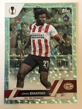 Johan Bakayoko PSV Eindhoven 22/23 Topps UCC Flagship 288 /399 RC Card 