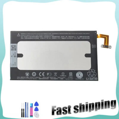 For HTC One Max Replacement Battery B0P3P100 B0P6B100 35H00211-00M Tools - Image 1 of 4