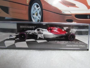MINICHAMPS /F1 - 2018 ALFA ROMEO SAUBER C37 - A GIOVINAZZI- 1/43 SCALE MODEL CAR - Picture 1 of 6
