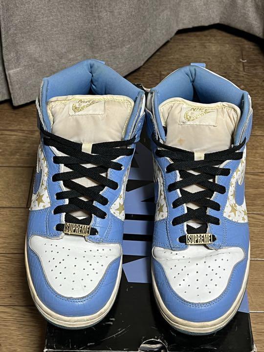 Nike dunk high pro sb supreme 2003 307385-141 mens sneakers 27.5cm  