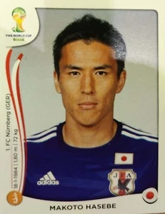 2014 Panini FIFA World Cup Sticker No 252 Makoto Hasebe Japan - Zdjęcie 1 z 1