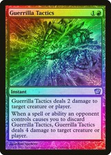 Guerrilla Tactics FOIL 9th Edition PLD Red Uncommon MAGIC MTG CARD ABUGames
