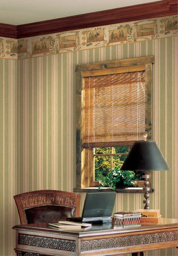 (4) Rolls NextWall LOD31501 Wallpaper Stripes prepasted next wall