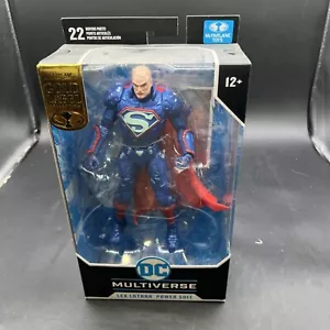 DC Multiverse Lex Luthor Power Suit 7" Actionfigur McFarlane Toys •Gold Label - Bild 1 von 4