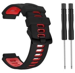 Para Garmin Forerunner 735XT Correa Reemplazo Band Silicona Reloj 22mm Hebilla - Imagen 1 de 15
