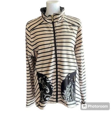 Onque повседневные новый с Ярлыками Strike золото молнии бисером эластичной толстовка размер S - Изображение 1 из 4