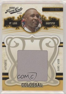 2008 Playoff Prime Cuts Colossal Materials Location /20 Ozzie Smith #24 HOF