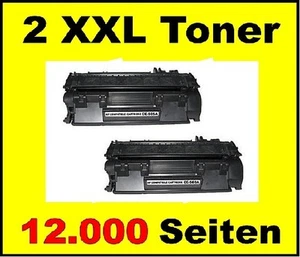 2 Toner for HP Laserjet Pro 400 M401a M401d M401dn M425dw/CF280A 80A Cartridge - Zdjęcie 1 z 1