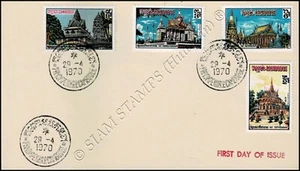 Buddhist Monasteries -FDC(I)-IT- - Picture 1 of 1