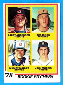 1978 Topps Jack Morris (Detroit Tigers) Rookie Karte (ex-mt) C - Bild 1 von 2