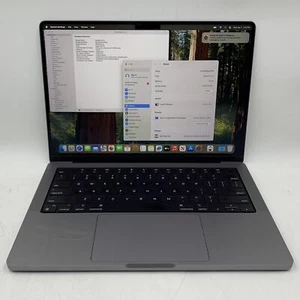 Apple MacBook Pro 14.2" (512GB SSD, M1 Pro, 16GB) Space Gray - MKGP3LL/A (2021) - Picture 1 of 8