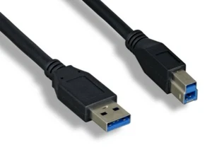 3ft Printer USB 3.0 Type A Male to B Male Cable - Brother Dell Epson HP - Picture 1 of 1