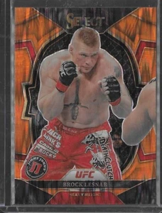 Brock Lesnar 2023 Panini Select Orange Concourse Prizm Parallel UFC!! - Picture 1 of 1