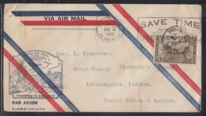 Canada FFC - 4 marzo 1930 Winnipeg, MB a Calgary, AB - Foto 1 di 1