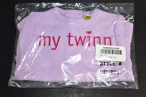 MY TWINN BABY LAVENDAR TEE BC271 SEALED - Picture 1 of 3