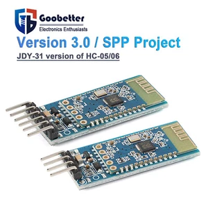 MÓDULO TRANSCEPTOR HC-05/HC-06 ARDUINOS ANDROID INALÁMBRICO BLUETOOTH SERIE 5V - Imagen 1 de 10