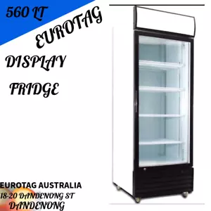 ❄️EUROTAG 560Lt COMMERCIAL UPRIGHT DISPLAY Fridge commercial Grade brand new❄️ - Picture 1 of 6